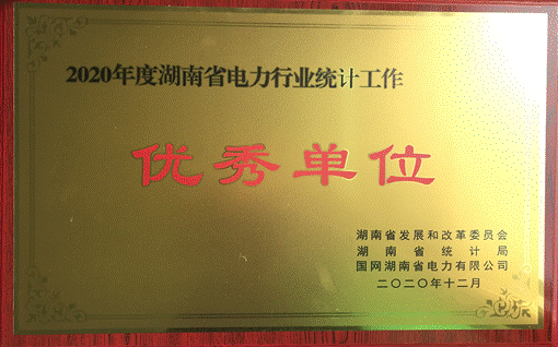 星空平台,星空官方网站(中国)株洲航电分公司荣获“2020年度湖南省电力行业统计优秀单位”称号